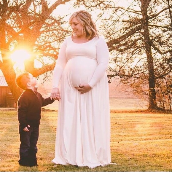 Maternity photo dress - Picture 1 of 2